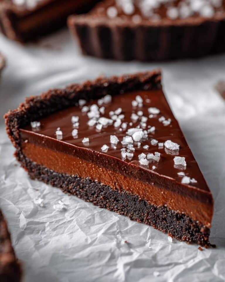 Chocolate Ganache Tart Recipe