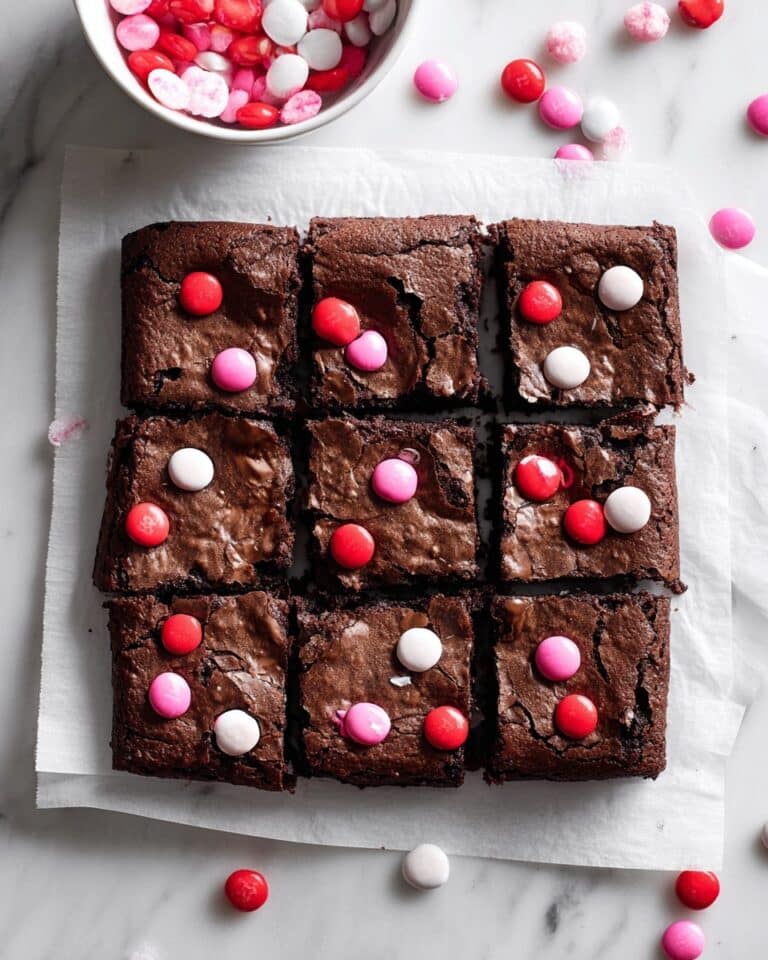 M&M’s Brownies Recipe