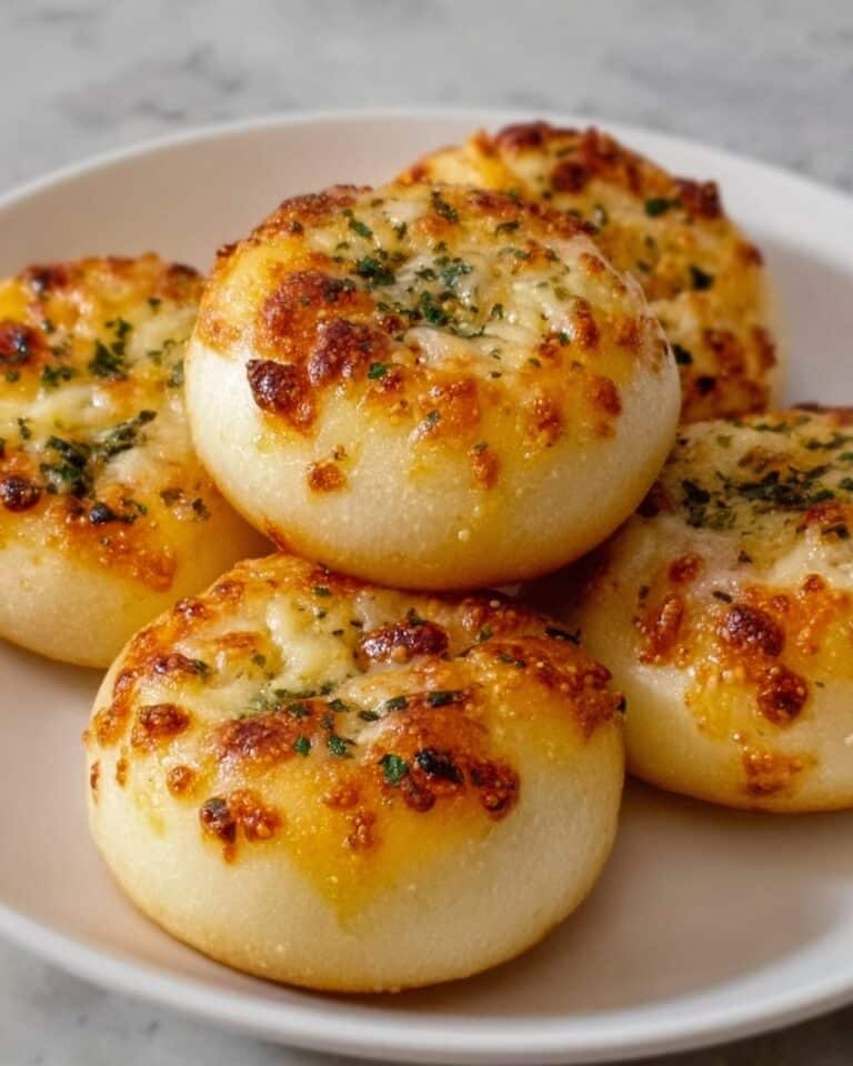 Golden Crust Garlic Rosemary Focaccia Muffins Recipe