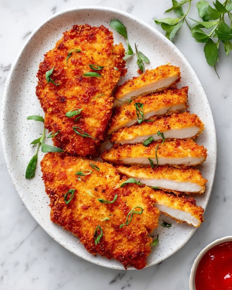 Air Fryer Parmesan Crusted Chicken Recipe