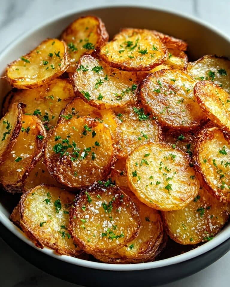 Crispy Oven-Baked Sliced Potatoes Recipe