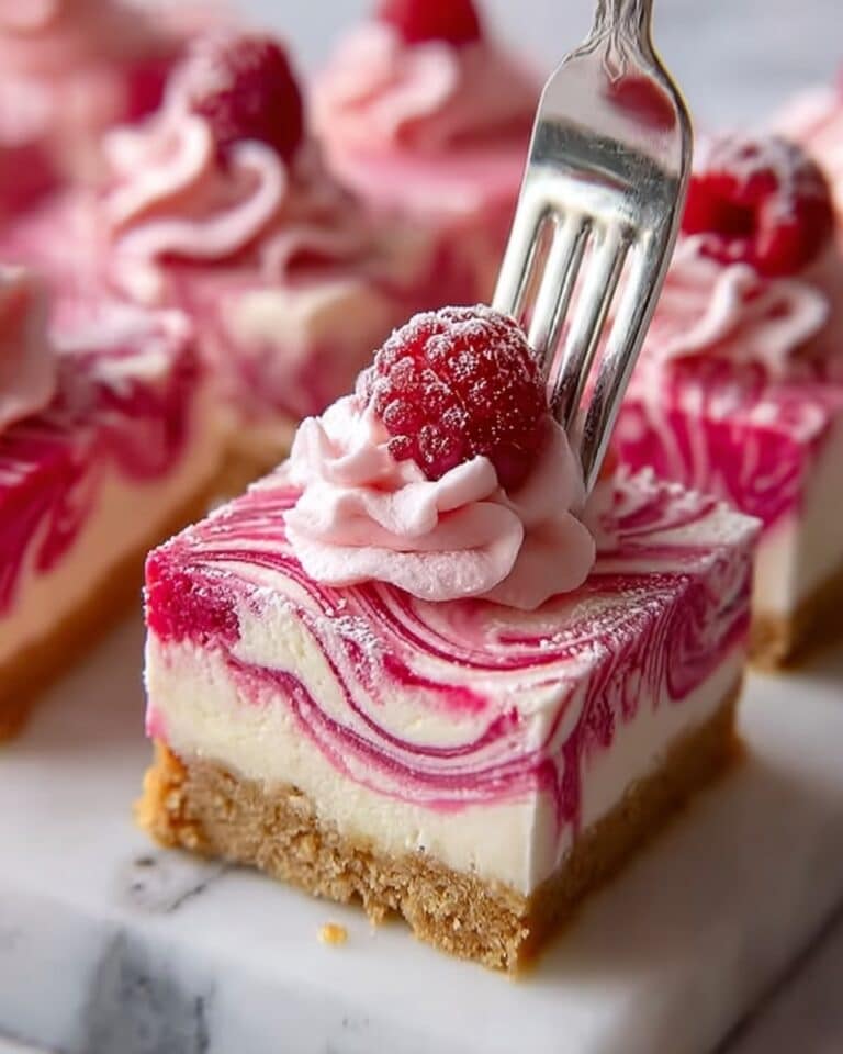 Raspberry Swirl Cheesecake Recipe