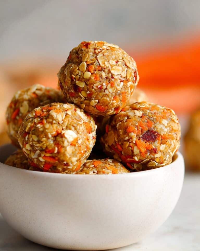 Carrot Cake Energy Bites Recipe