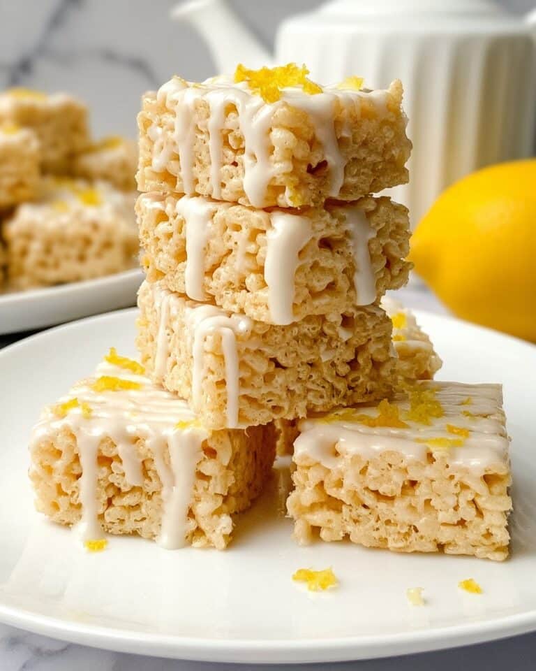 Lemon Rice Krispy Treats Recipe