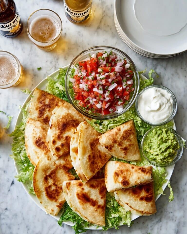 Mini Chicken Quesadillas Recipe